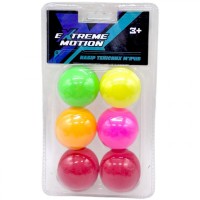 Мʼячики для тенісу (матеріал PP, 6 шт в упак.слюда)