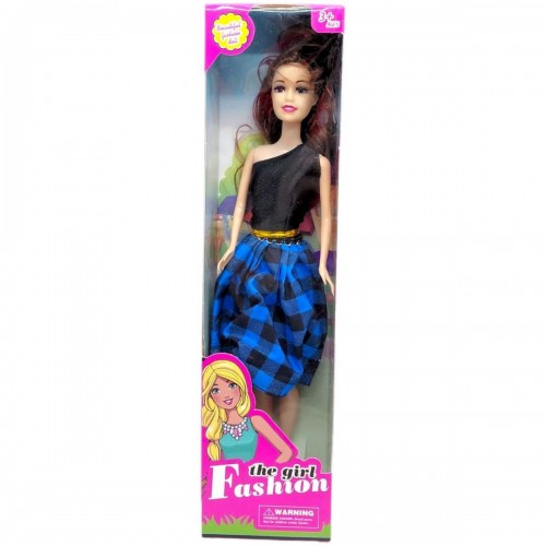 Лялька серії "Fashion Girl" (СИНЯ КЛІТИНКА) (MiC)