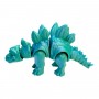 Игрушка подвижная 3D Динозавр 18 см, Стегозавр (МЯТНЫЙ) (MiC)