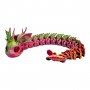 Игрушка подвижная 3D Королевский Дракон 32см (БОЛОТНЫЙ) (MiC)