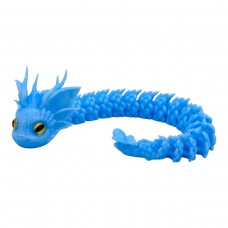 Игрушка подвижная 3D Королевский Дракон 32см (ГОЛУБОЙ)