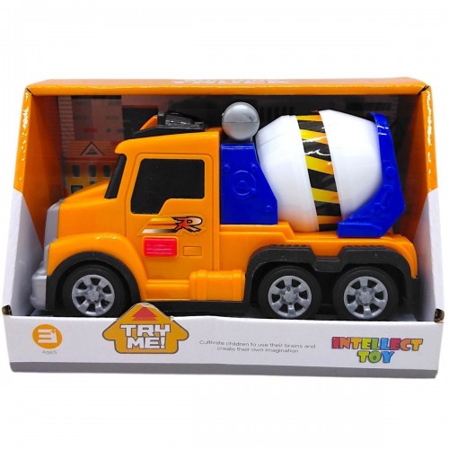 Машина на батарейках "Будтехніка" (світло,звук,короб. 20*13*10см) (MiC)