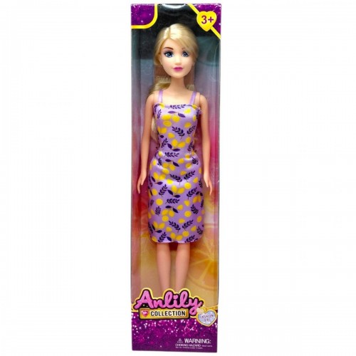 Кукла "Anlily" в стильном образе, 29см (сиреневый) (MiC)