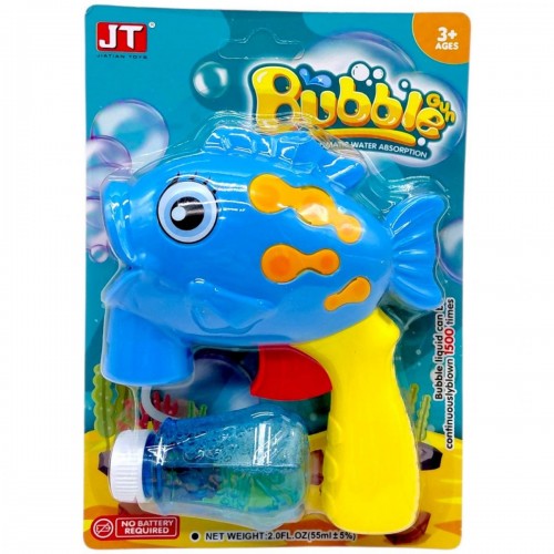 Бульбашкомет в стилі "Риба" (БЛАКИТНИЙ) (MiC)