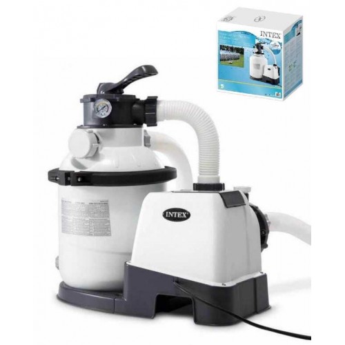 Intex Песочный насос с хлоргенератором 10 000 л/ч, хлор 11 г/ч, 55 кг (Intex)