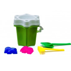 Відро Квіточка-2 набір (ЛОП + граб + 2 пас) салатовий.