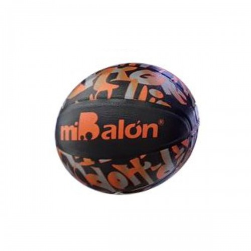 Мяч баскетбольный "MiBalon" резиновый, размер 7 (Оранжевый) (МІС)