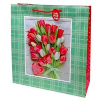 Пакет бумажный 35х37х12см