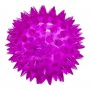 Мяч-ежик резиновый со светом (Фиолетовый) (MiC)