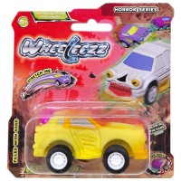 Машинка-тянучка серии Horror, Wheeleezz (Горрор, Вилиз) ЖЕЛТЫЙ