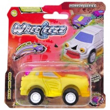 Машинка-тянучка серии Horror, Wheeleezz (Горрор, Вилиз) ЖЕЛТЫЙ