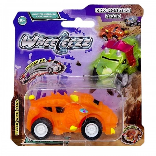 Машинка-тягнучка серії Dino, Wheeleezz (ПОМАРАНЧЕВА) (MiC)