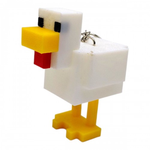 3d брелок "Minecraft: Chiken" (MiC)