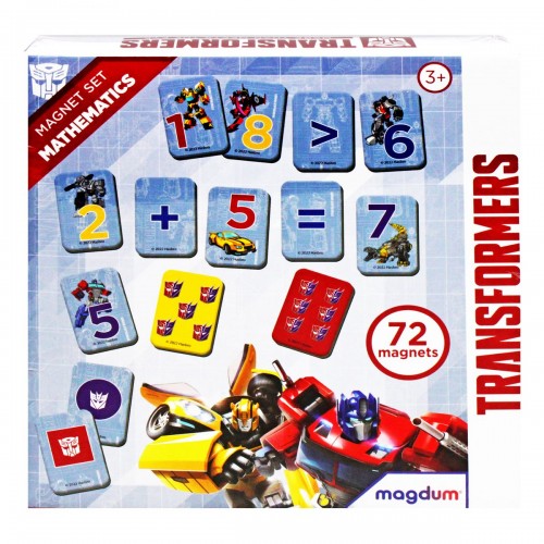 Набор магнитов "Трансформеры: Математика" (MiC)