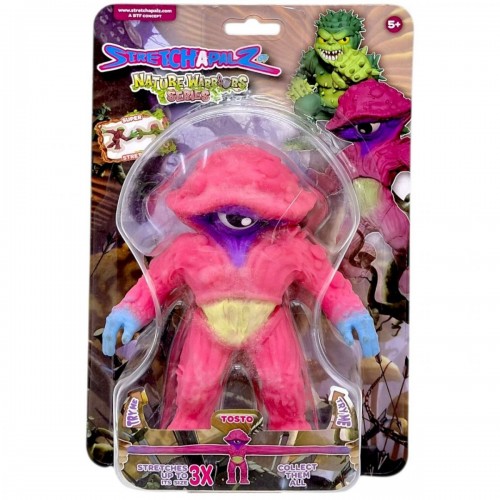 Іграшка-тягнучка Стрейчапалз 14см, серія Nature Warriors (Нейчер воріерс) TOSTO (MiC)