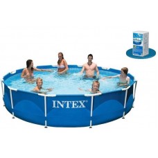 Intex Басейн каркас круглий, /6+років/, в коробці, 366*76см, 6,503 л