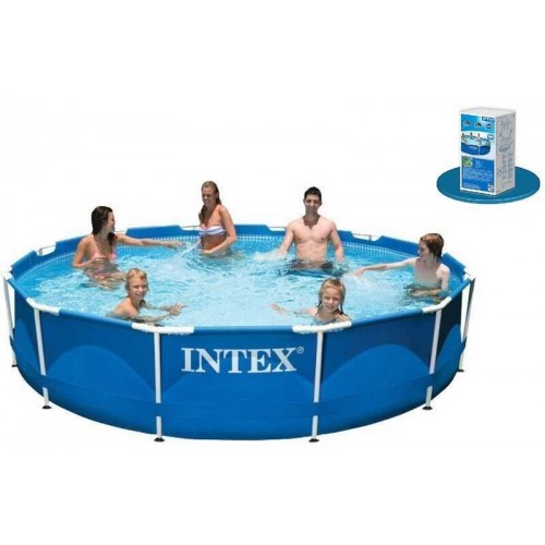 Intex Басейн каркас круглий, /6+років/, в коробці, 366*76см, 6,503 л (Intex)