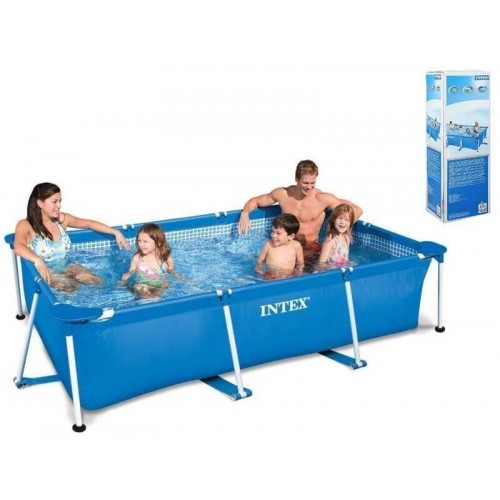 Intex Басейн каркасний розмір:300х200х75 см, об'єм води: 3834л, прямокутний, від 6-ти років (Intex)
