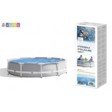 Intex Басейн каркасний розмір:305x76см, Prism Frame Pool, об'єм води:4485л, у коробці