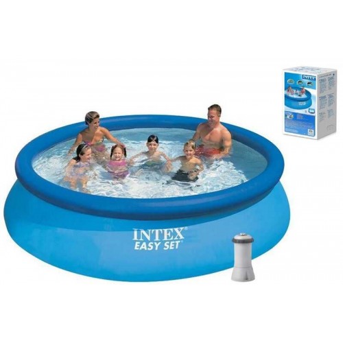 Intex Басейн наливний, фільтр-насос, розміром 366х76см, об'єм: 5621л, вага: 15,15кг (Intex)