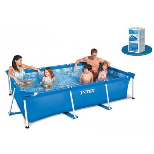 Intex Бассейн каркас прямокутний, 6+років, об'єм води:2300л, розмір:260х160х65см (Intex)