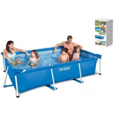 Intex Басейн каркасний прямокутний. 1662 л /6 + років / 220 * 150 * 60 см / 58983 / в коробці