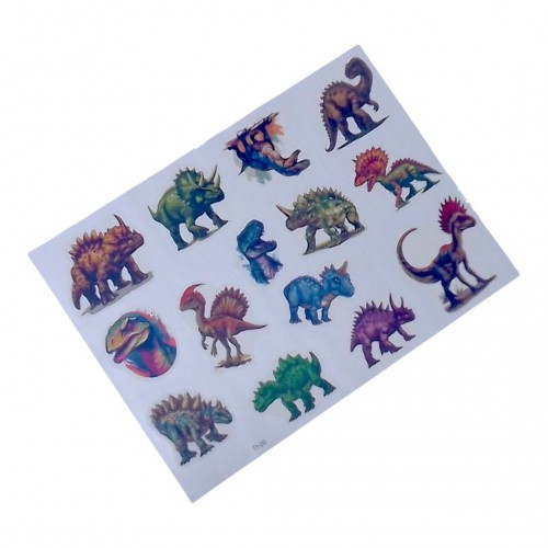 Тату-перебивки, временные, "Динозаврики 2" (1 лист) (Експрес Удачі)