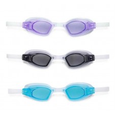 Intex Окуляри для плавання, Спорт гіпоалергенний полівініл, захищають від УФ-променів, 3 кольори, / 8 + /