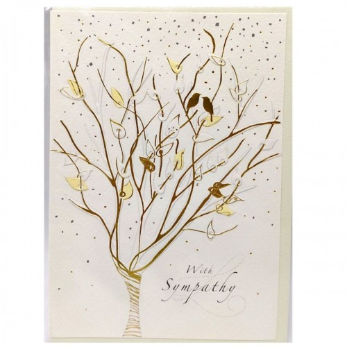 Листівка 167х118 мм "With Sympathy" набір 10 шт (FIESTA)