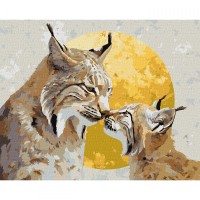 Картина по номерам с красками металлик 