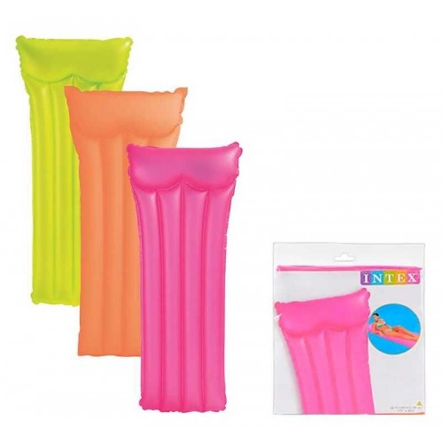 Intex Матрас Неон (24) 3 цвета, размером 183х69см, вес: 0,7 кг, от 12-ти лет (Intex)