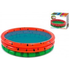 Intex Басейн Кавун (6) 3 кільця, від 2 років, діаметр 168см, висота 38см, 581л.