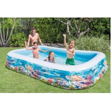 Intex Басейн Тропічний риф розміром 305х183х56см, обсяг: 1020л, вага: 7,3кг, від 6 років