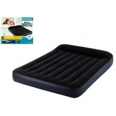 Intex Велюр Ліжко з підголовником, розмір 191х137х25см