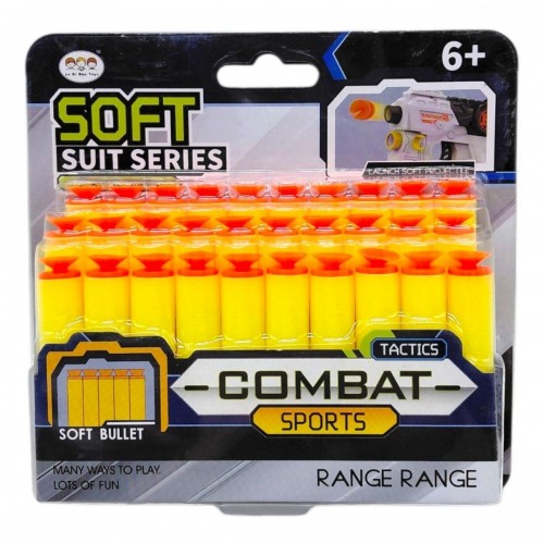 М`які патрони (30 штук) з присосками, на листі (MiC)