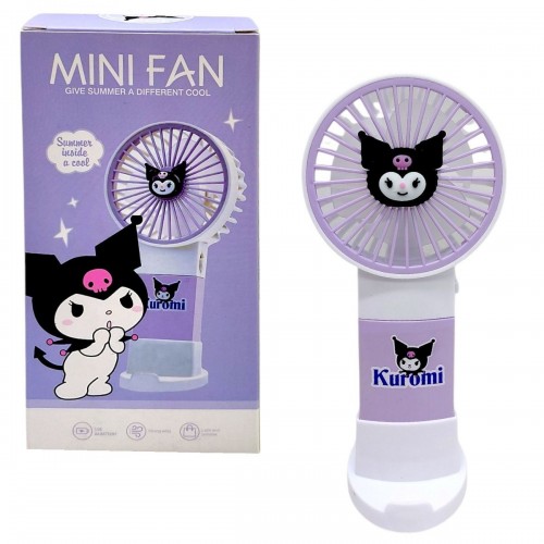 Вентилятор "MIni Fan: Sanrio", в коробке (KUROMI) (MiC)