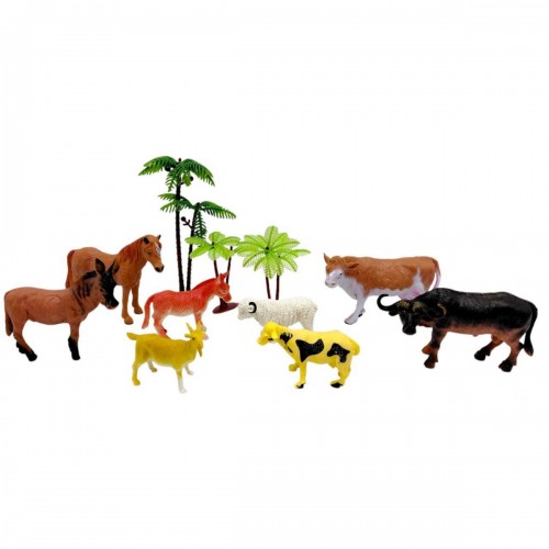 Тварини домашні (11 елементів, 8 тварин, аксесуари, у пакеті) (MiC)