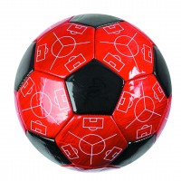 Мяч футбольный размер №5, материал мягкого EVA (КРАСНЫЙ)