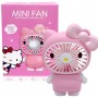 Вентилятор "MINI FAN", встроенный аккумулятор, USB Type-C, в коробке (HELLO KITTY) (MiC)