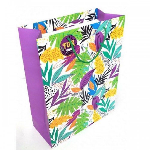 Пакет бумажный с ручками (32х42х14 см) (Експрес Удачі)