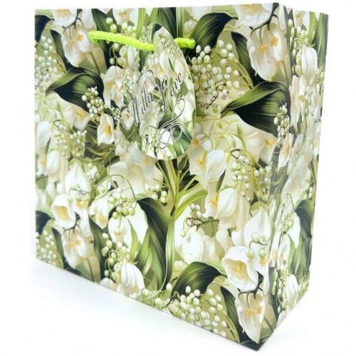 Пакет бумажный (5 шт в упаковке) 16х16х7 см (Bourgeois)