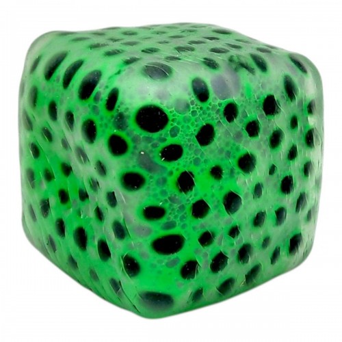 Антистресс Yabba Dabba "Неоновый куб с шариками" 6 см (ЗЕЛЕНЫЙ) (MiC)