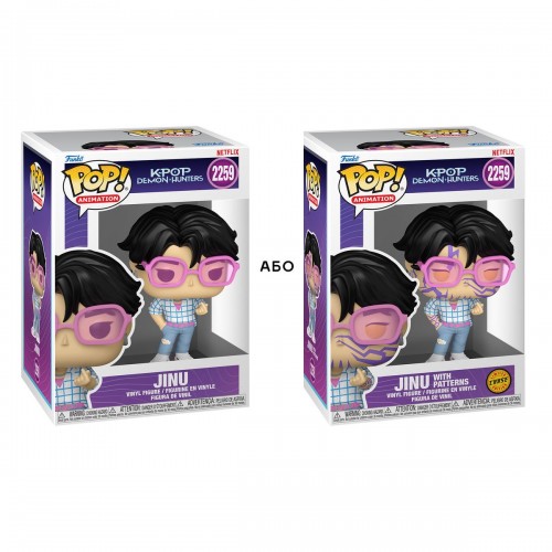 Ігрова фігурка FUNKO POP серії "Кейпоп-мисливиці на демонів" - ДЖІНУ (W/CH) (Funko)