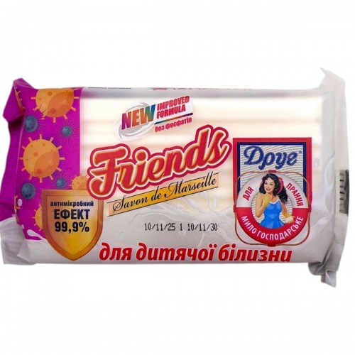Друг мило господарське 125г для прання дит.білизни (Друг)