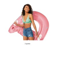 Кресло-шезлонг, розовое, 152х99 см