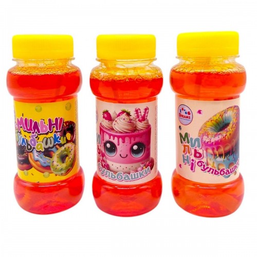 Мильні бульбашки "Солодощі" 150 мл (мікс видів) (Dreams)