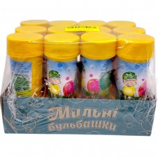 Мыльные пузыри, 60 мл (12 штук)