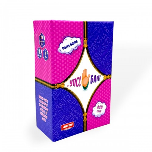 Настольная игра "Упс! Бан!" (В Коробке) (Artos games)