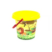 Дитяче відерце з ручкою, (3, жовте)