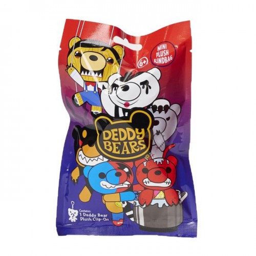 DEDDY BEARS игрушка-сюрприз плюшевая с клипсой Серия-4 (Deddy Bears)